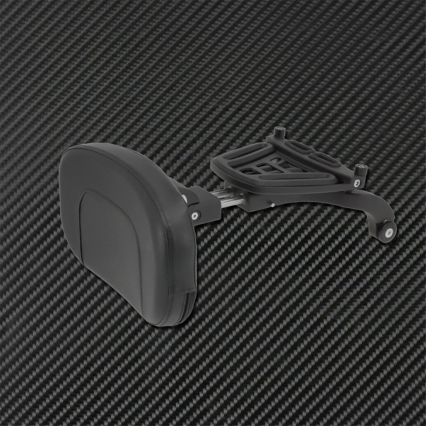 Respaldo ajustable para conductor y pasajero apto para Harley Softail Fatboy 2018-2022
