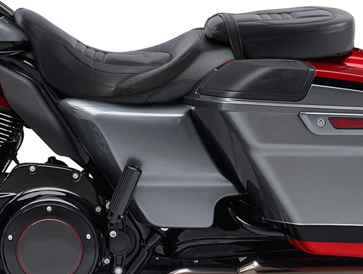 Asiento de pasajeros de 2 puestos para motocicleta Harley Davidson Touring Road, King Road, Glide Electra, Glide Street Glide CVO 2009-2020