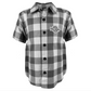 Camisa de manga corta a cuadros para niño