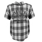 Camisa de manga corta a cuadros para niño
