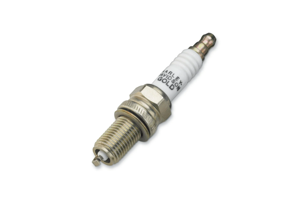 Bujías doradas Para Shovelhead de finales del '78-'84 y modelos equipados con Evolution® 1340 del '84-'99 o para usar en lugar de los números 5R6A y 5RL.