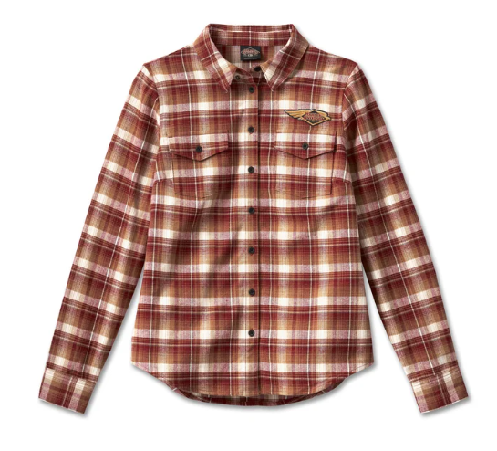 Camisa de Franela Retro 120th Anniversary