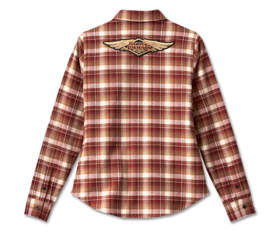 Camisa de Franela Retro 120th Anniversary