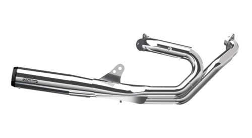 Indian Motorcycle Stage 1 Sistema de escape completo cromado 2 en 1 2019-2023 Scout