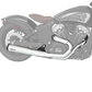 Indian Motorcycle Stage 1 Sistema de escape completo cromado 2 en 1 2019-2023 Scout