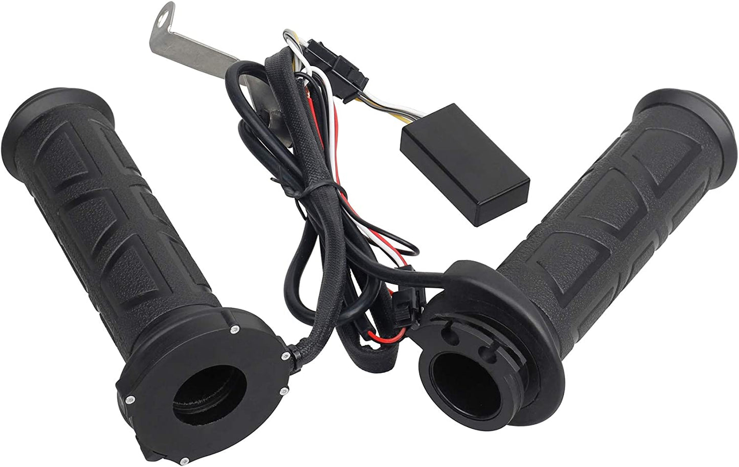 Empuñaduras calefactables para manillar de 7/8 pulgadas, agarre universal para motocicleta compatible con Harley Davidson