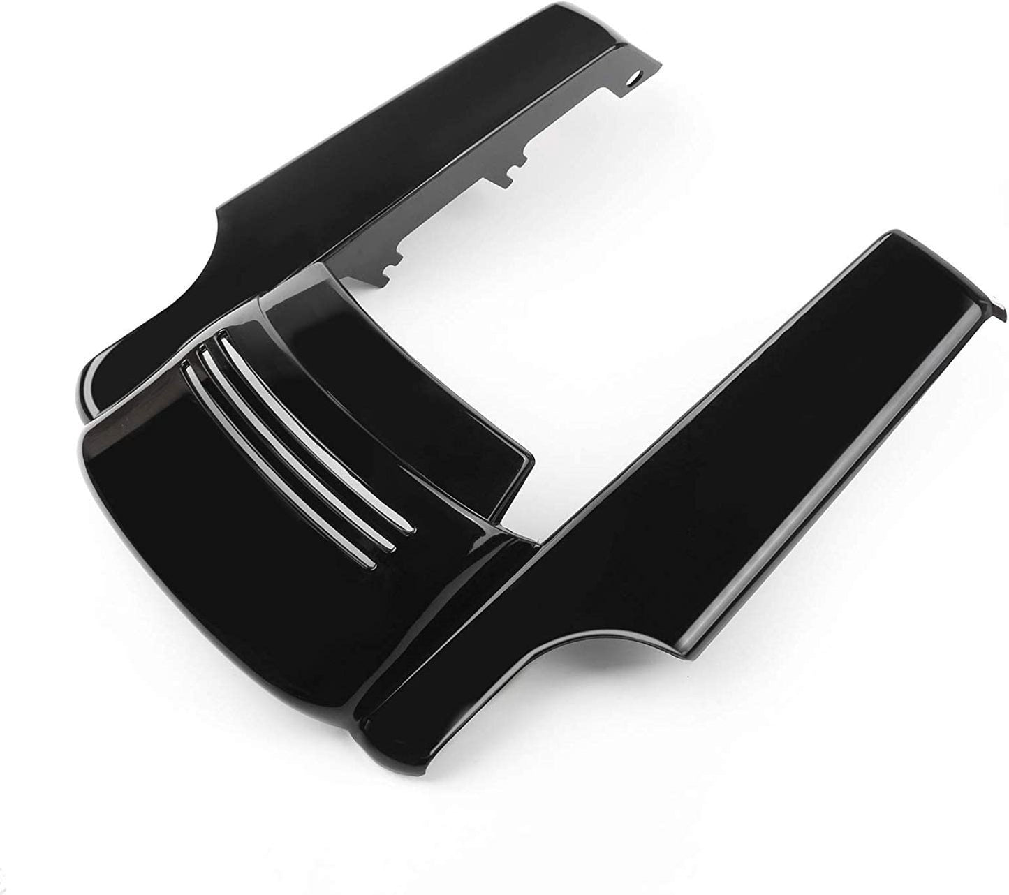 Extensión de guardabarros trasero para motocicleta de 5 ", relleno estirado para Harley Touring Street Road Glide 2014-2021 2015 2016 2017 2018 2019 2020