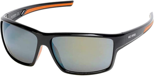 Harley-Davidson Gafas de sol rectangulares modernas para hombre