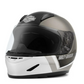 Casco integral Killian Youth H30 para niños - Carbón oscuro brillante/Negro/Blanco