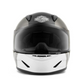 Casco integral Killian Youth H30 para niños - Carbón oscuro brillante/Negro/Blanco