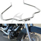 Barra de choque para Harley Heritage Softail Classic FLSTC Fat Boy FLSTF 2000-2017; S FLSTFBS Slim S FLSS '16-17; CVO Softail Deluxe FLSTNSE '14-15; FLST 2006 cromado