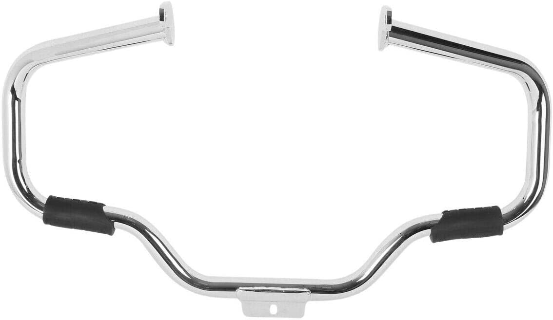 Barra de choque para Harley Heritage Softail Classic FLSTC Fat Boy FLSTF 2000-2017; S FLSTFBS Slim S FLSS '16-17; CVO Softail Deluxe FLSTNSE '14-15; FLST 2006 cromado