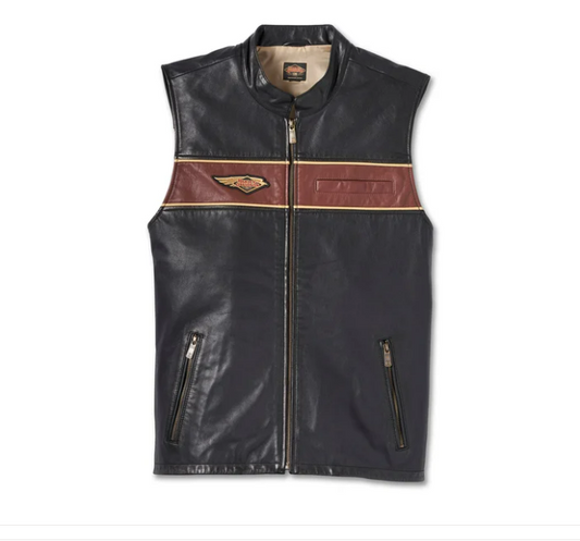 Men's 120th Anniversary Leather Vest
