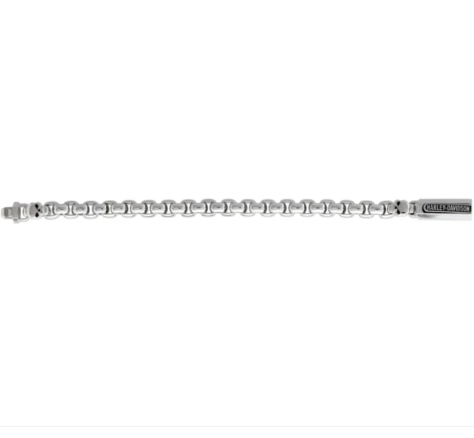 Pulsera de calavera y cadena para hombre