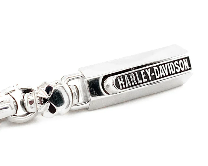 Pulsera de calavera y cadena para hombre