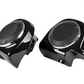 Parrilla de 6.5 pulgadas con carenado inferior ventilado para Harley Davidson Road King, Street Glide, Electra Glide 1988-2013