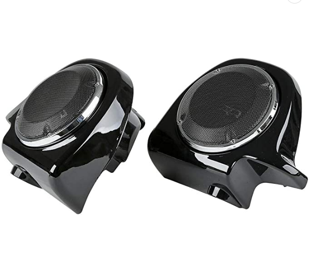 Parrilla de 6.5 pulgadas con carenado inferior ventilado para Harley Davidson Road King, Street Glide, Electra Glide 1988-2013