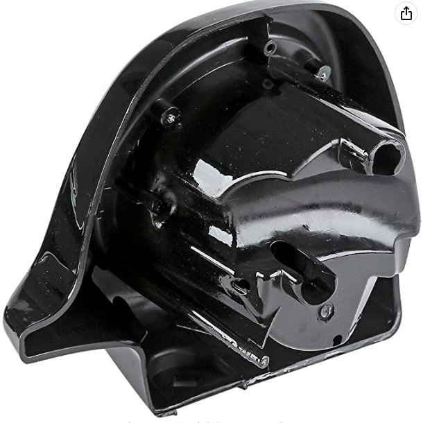 Parrilla de 6.5 pulgadas con carenado inferior ventilado para Harley Davidson Road King, Street Glide, Electra Glide 1988-2013
