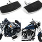 Pedales de estribo delantero o trasero, ajuste para Harley Sportster 883 1200 Wide Glide Low Rider
