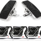 Pedales de estribo delantero o trasero, ajuste para Harley Sportster 883 1200 Wide Glide Low Rider