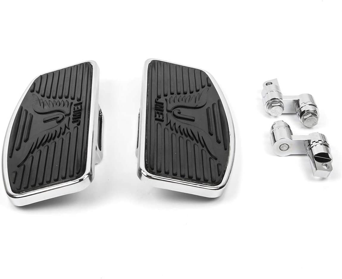 Pedales de estribo delantero o trasero, ajuste para Harley Sportster 883 1200 Wide Glide Low Rider
