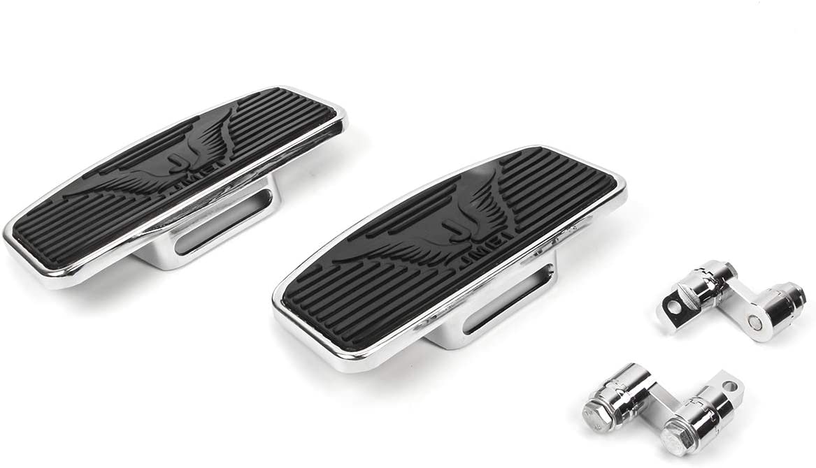 Pedales de estribo delantero o trasero, ajuste para Harley Sportster 883 1200 Wide Glide Low Rider