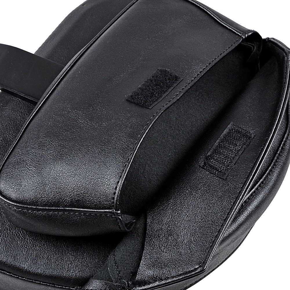 Respaldo ajustable de 10 5/8 x 8 1/4 pulgadas compatible con Harley Heritage Softail Fatboy 07-17