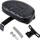 Respaldo ajustable de 10 5/8 x 8 1/4 pulgadas compatible con Harley Heritage Softail Fatboy 07-17