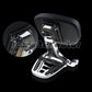Respaldo ajustable para conductor y pasajero apto para Harley Touring Road King 09-13