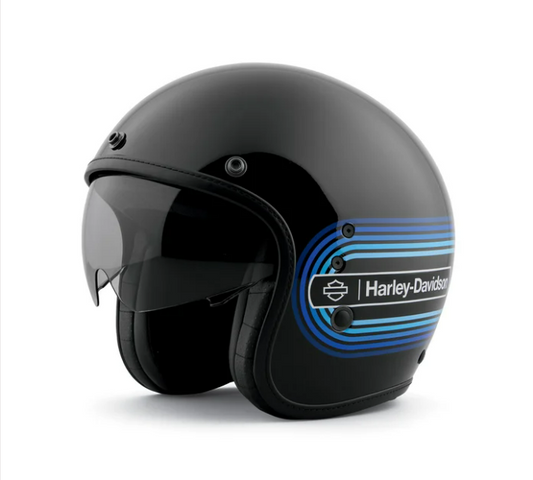 Casco Retro Tank Stripe II Sun Shield X14 3/4