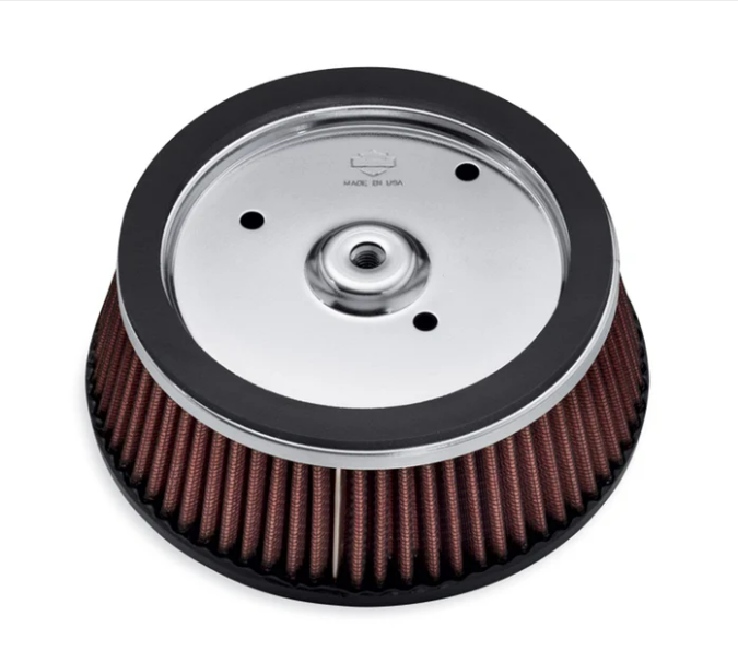 Elemento de filtro de aire de repuesto Screamin' Eagle High-Flo K&N - XL '07 y posteriores, Dyna® '99-'07, Softail® '00-'15 y Touring '99-'07
