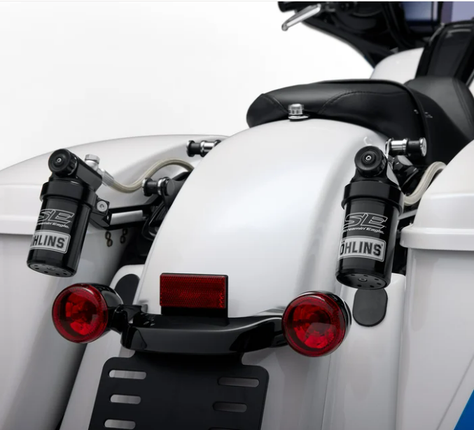 Amortiguadores traseros con depósito remoto Screamin' Eagle/Öhlins