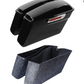 Alforjas duras Vivid Blac para Harley Davidson Touring FLT, FLHT, FLHTCU, FLHRC, Road King, Road Glide, Street Glide, Electra Glide, Ultra-Classic 2014 y posteriores