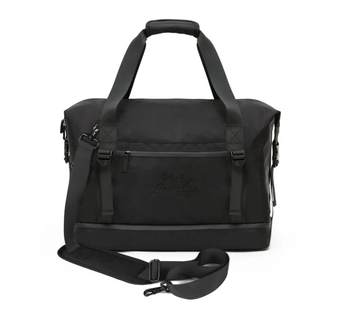 Bolso tote de fin de semana de ópalo NEGRO para mujer