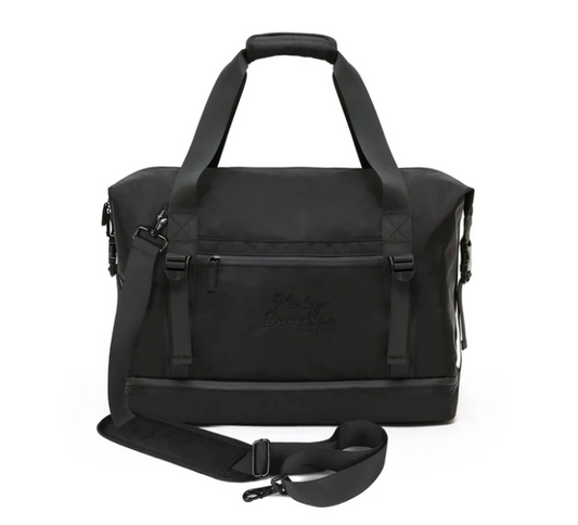 Bolso tote de fin de semana de ópalo NEGRO para mujer