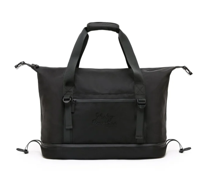 Bolso tote de fin de semana de ópalo NEGRO para mujer