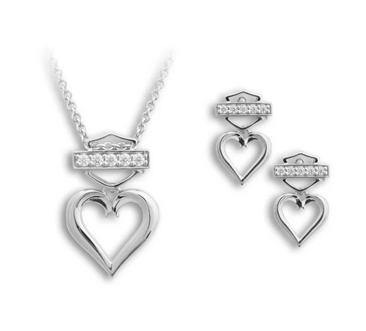 Set de regalo Bling Heart para mujer