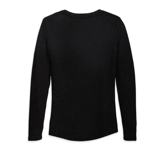 Women's Bonded Fashion Long Sleeve Knit Top