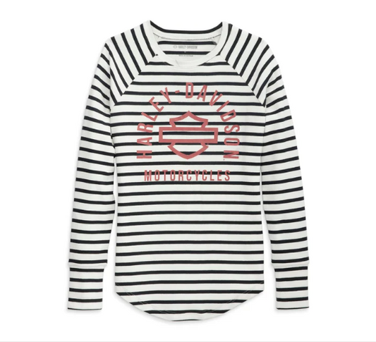 Women's Genuine Striped Long Sleeve Tee