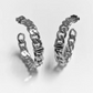 Pendientes de aro Harley-Davidson Bar Curb Link para mujer