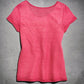 Women's Tee, Pink Label Metallic Bar &amp; Shield 99119-15VW
