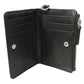 Harley-Davidson Women's Rockin' Roses Bar & Shield Small Zip Wallet - Black, Harley Davidson