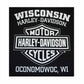 Men's Knucklehead Engine Authentic T-Shirt Black 30298302, Harley Davidson