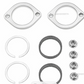 Junta de brida de escape, adaptadores de tubos de arrastre, cono de torsión de puerto para Harley 86-UP
