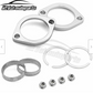 Junta de brida de escape, adaptadores de tubos de arrastre, cono de torsión de puerto para Harley 86-UP