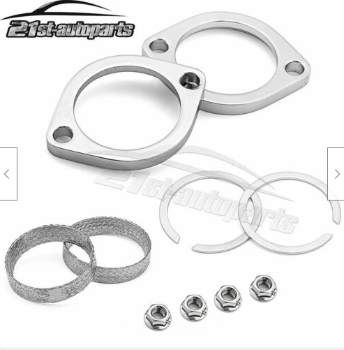 Junta de brida de escape, adaptadores de tubos de arrastre, cono de torsión de puerto para Harley 86-UP