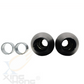 BK Slash Slip-On Silenciador Tubo de escape 2 "entrada 4" Corona para Harley Touring 95-16