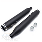 BK Slash Slip-On Silenciador Tubo de escape 2 "entrada 4" Corona para Harley Touring 95-16